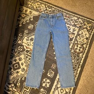 Abercrombie & Fitch ultra high rise 90s straight jeans